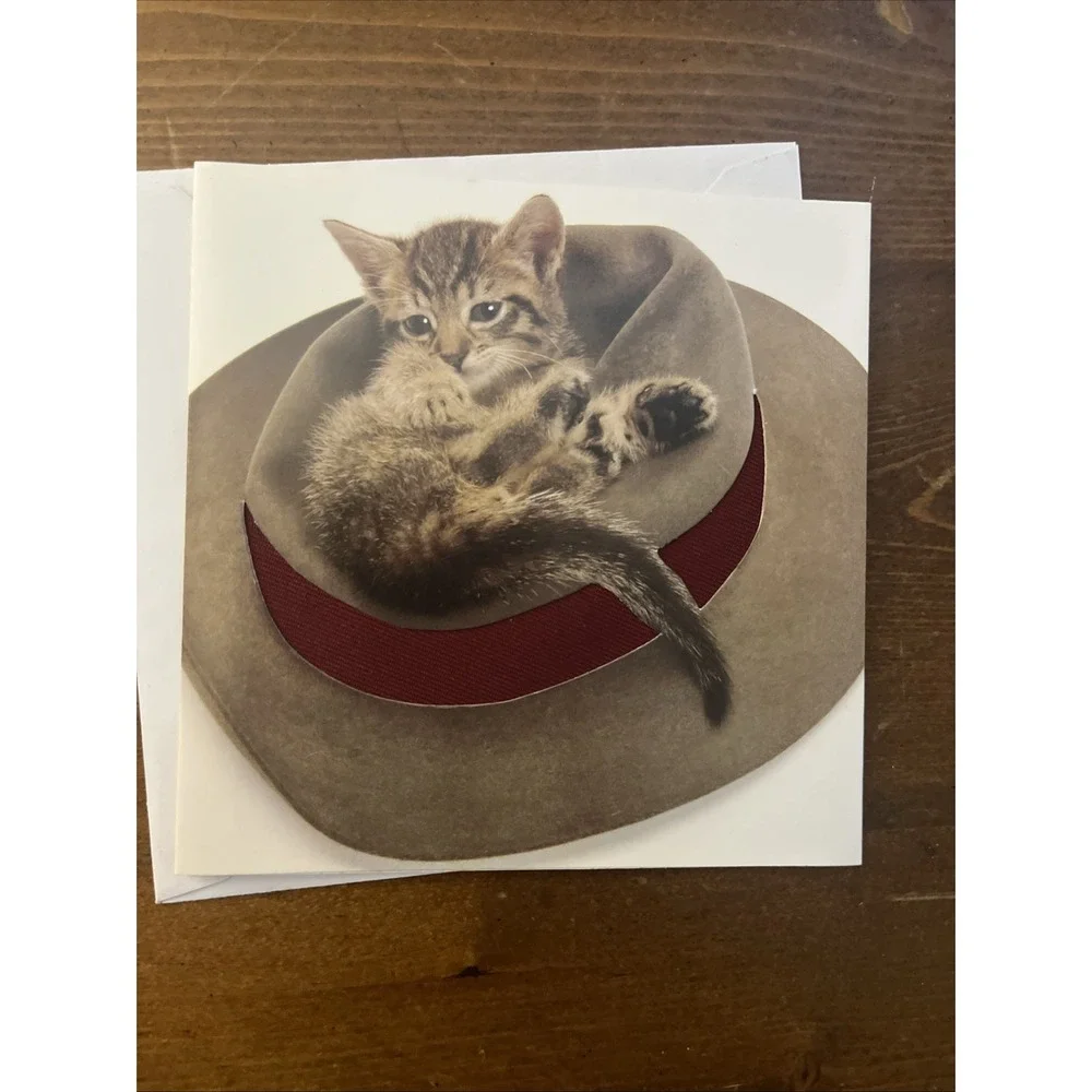 Lot of 8 Miscellaneous‎ Cat Greeting Cards